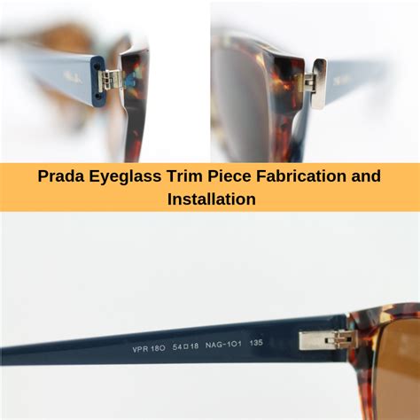 prada eyeglasses repair|replacement parts for Prada sunglasses.